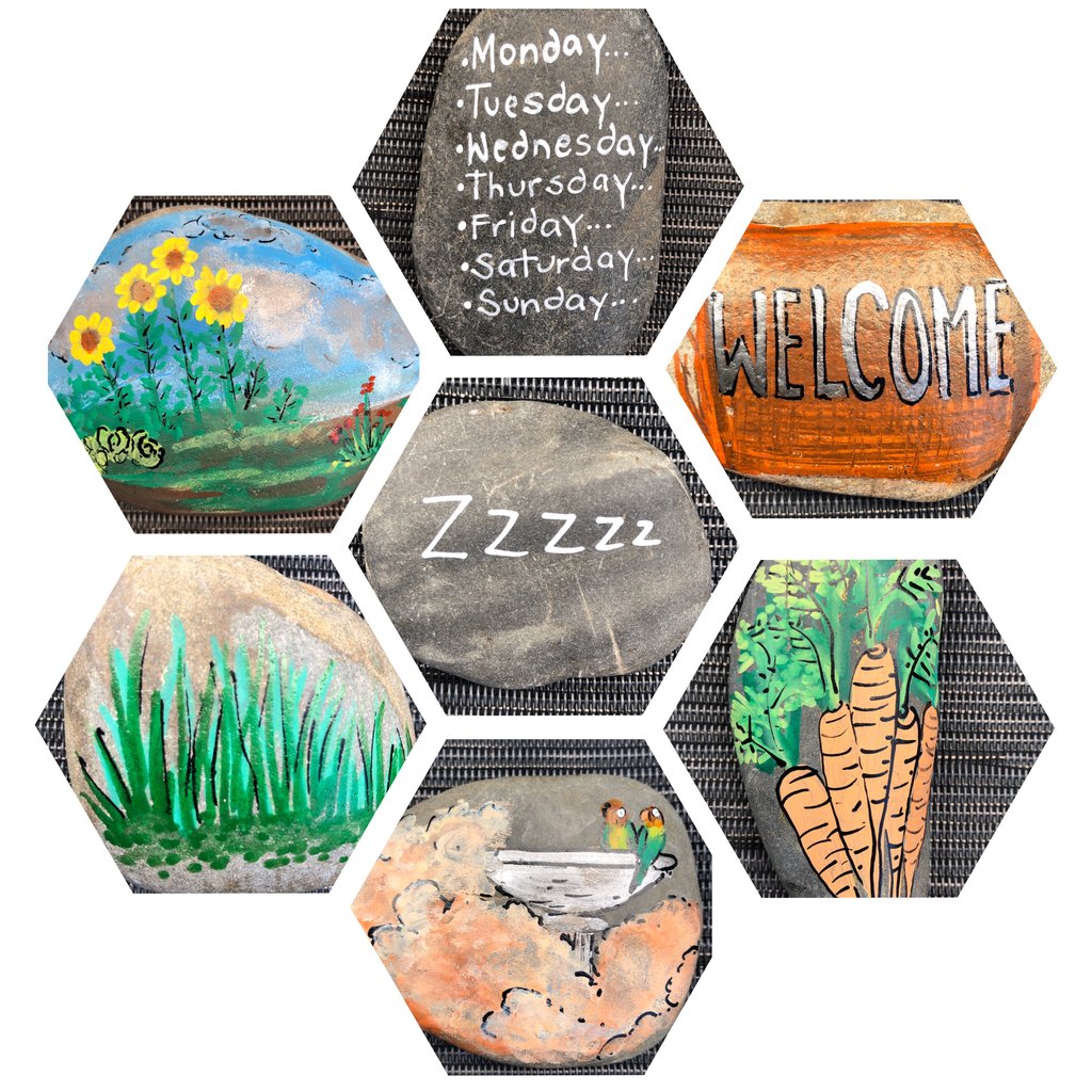 Create your first set of story stones using Life of Colour paint pens