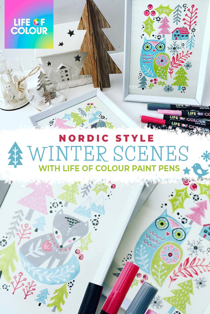 Nordic style Christmas scenes to decorate any corner of your home