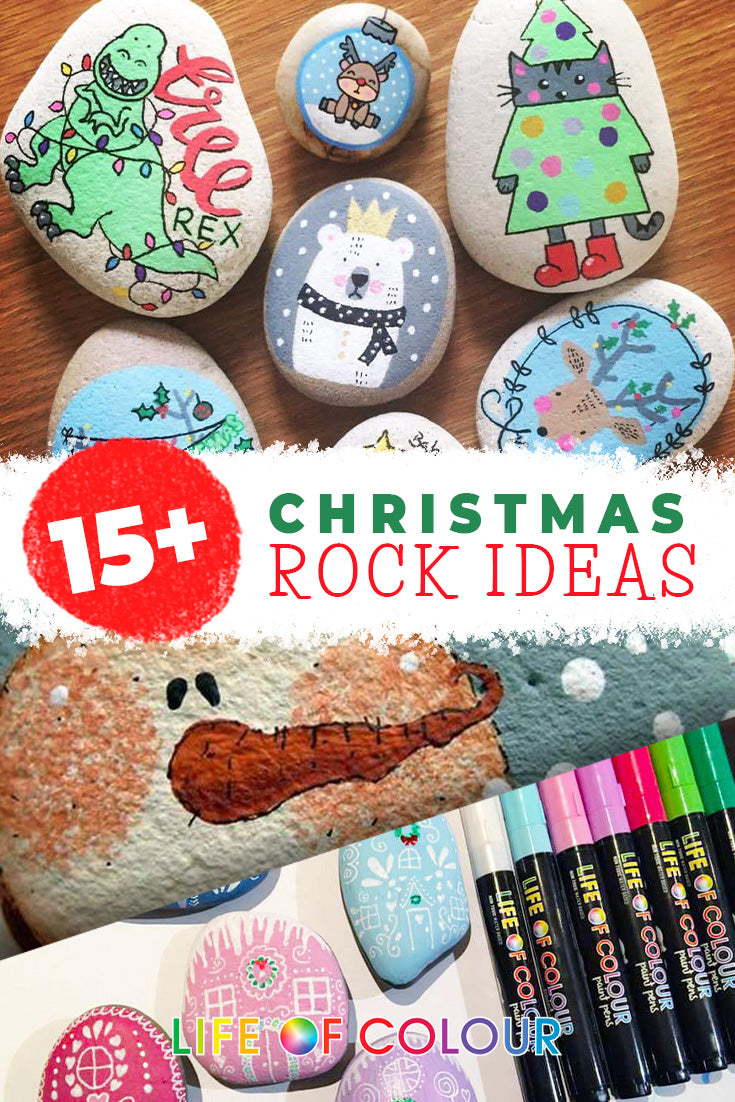 15+ Christmas rocks ideas you can make right now!