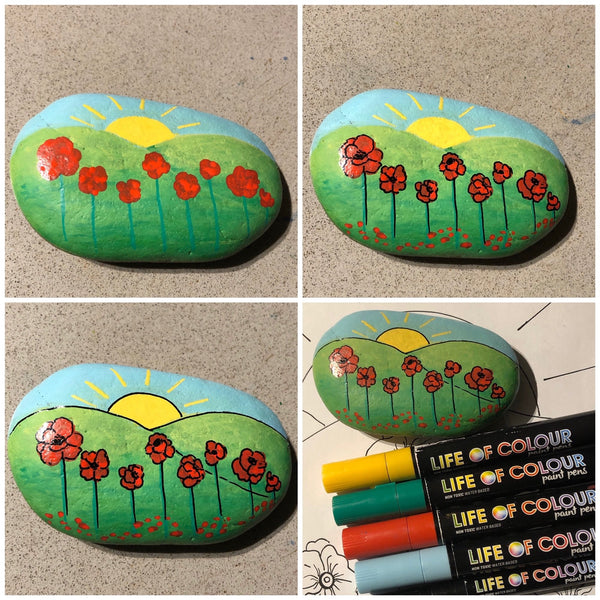 Rock Painting: How to seal painted rocks - Best sealer for rocks - Life of  Colour