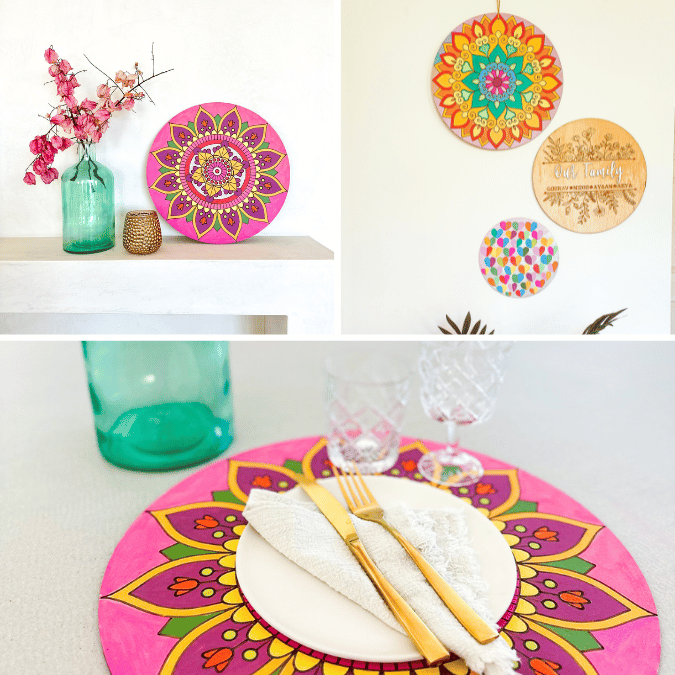 Life of Colour Mandala Painting Kit - The Botanica (No Pens)