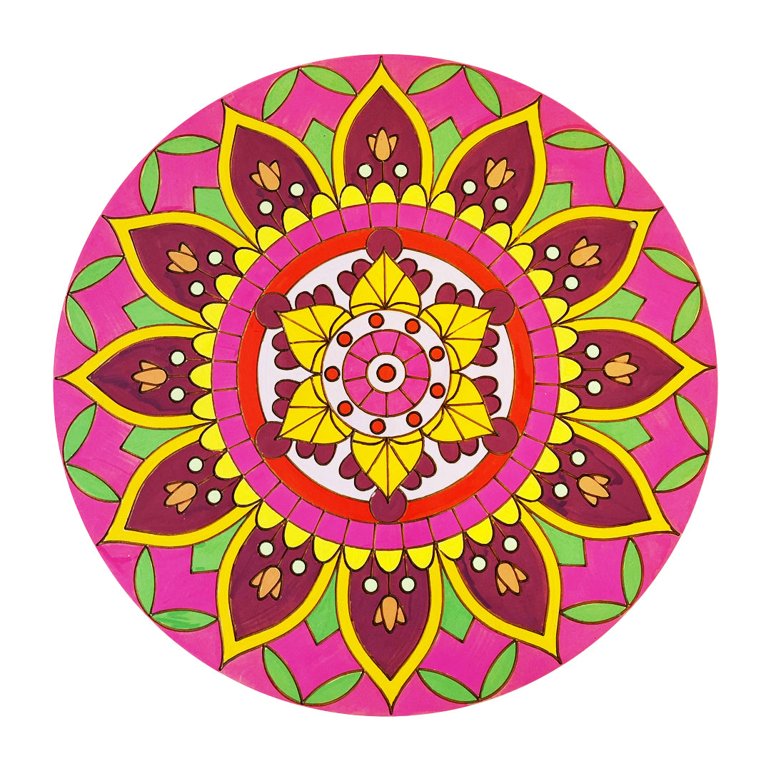 Life of Colour Mega Mandala Painting Kit - Bundle of 6 NO PENS