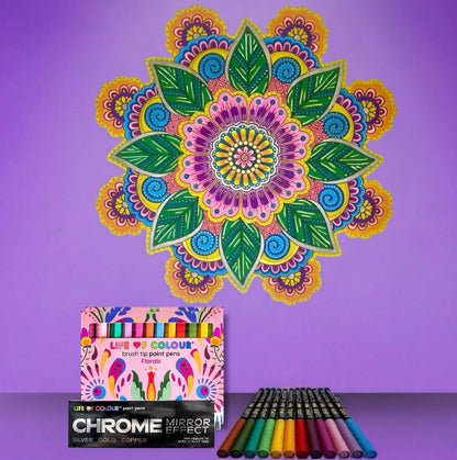 Life of Colour 3D Mandala - Celestia Bloom