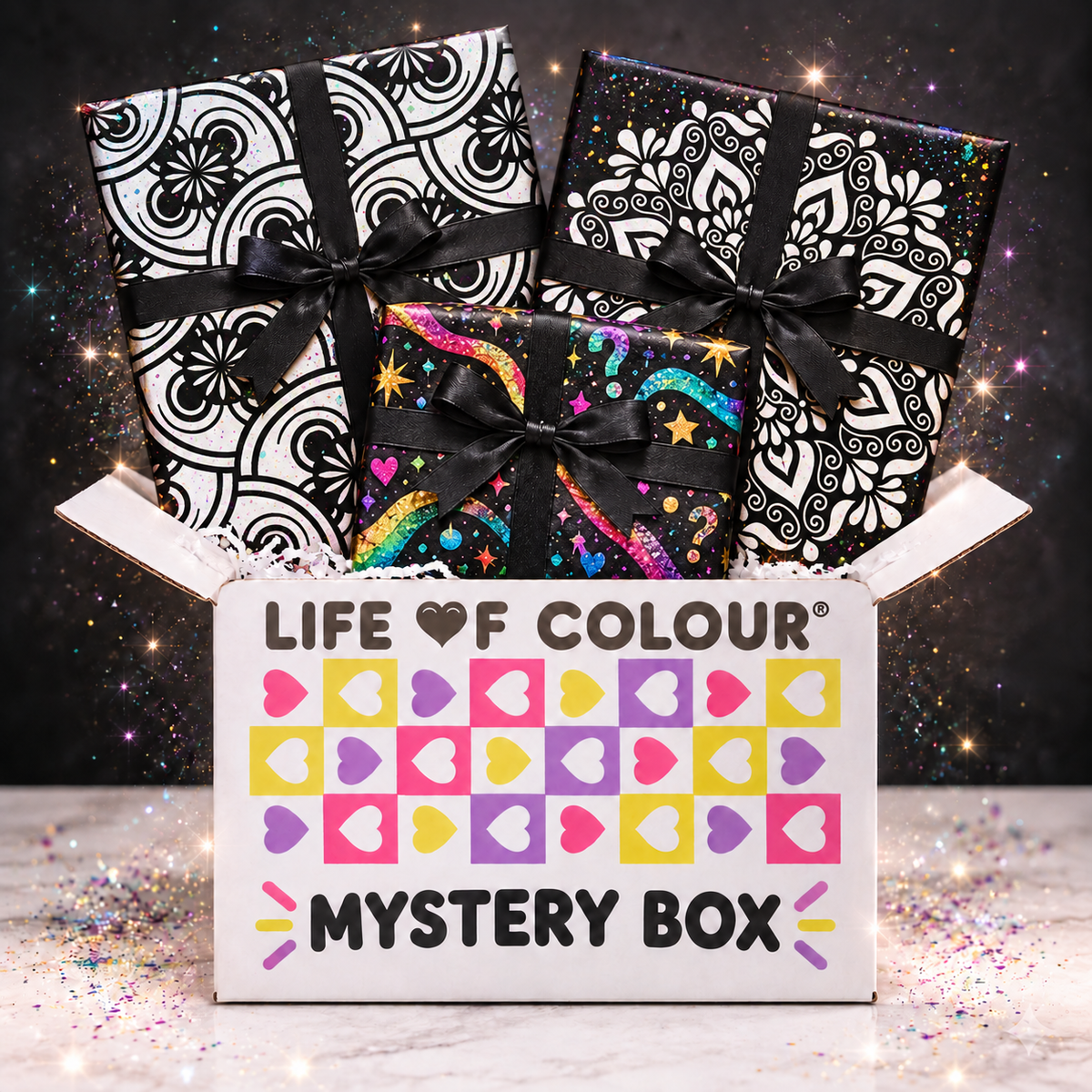 Colouring Book Mystery Box - October 2026