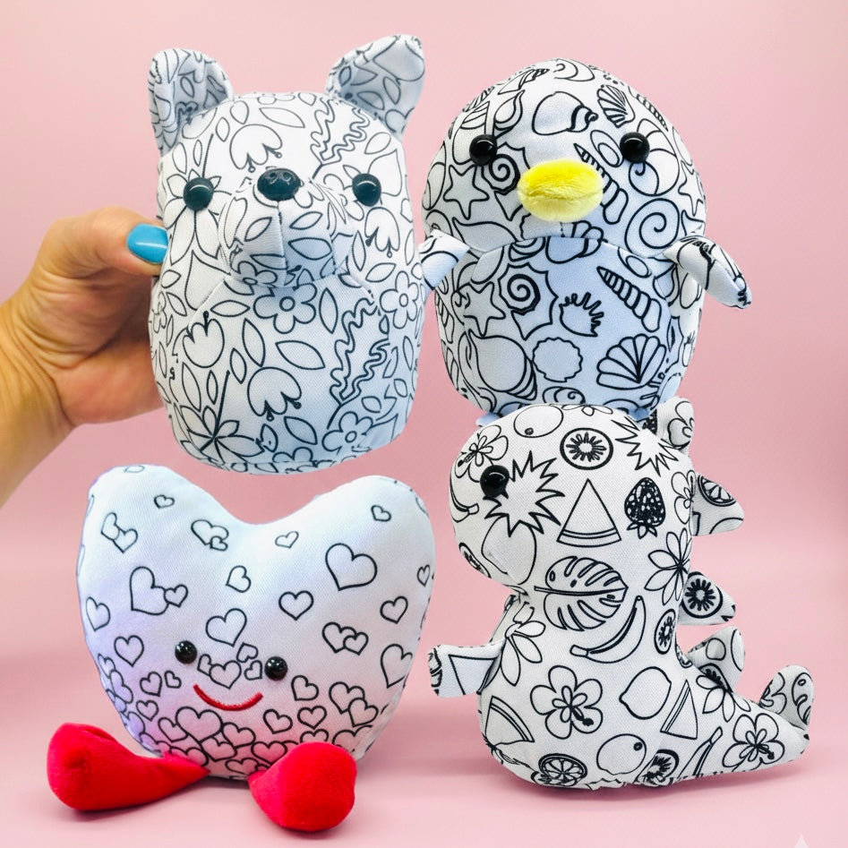 DIY Doodle Cubs - Lovebug the Heart