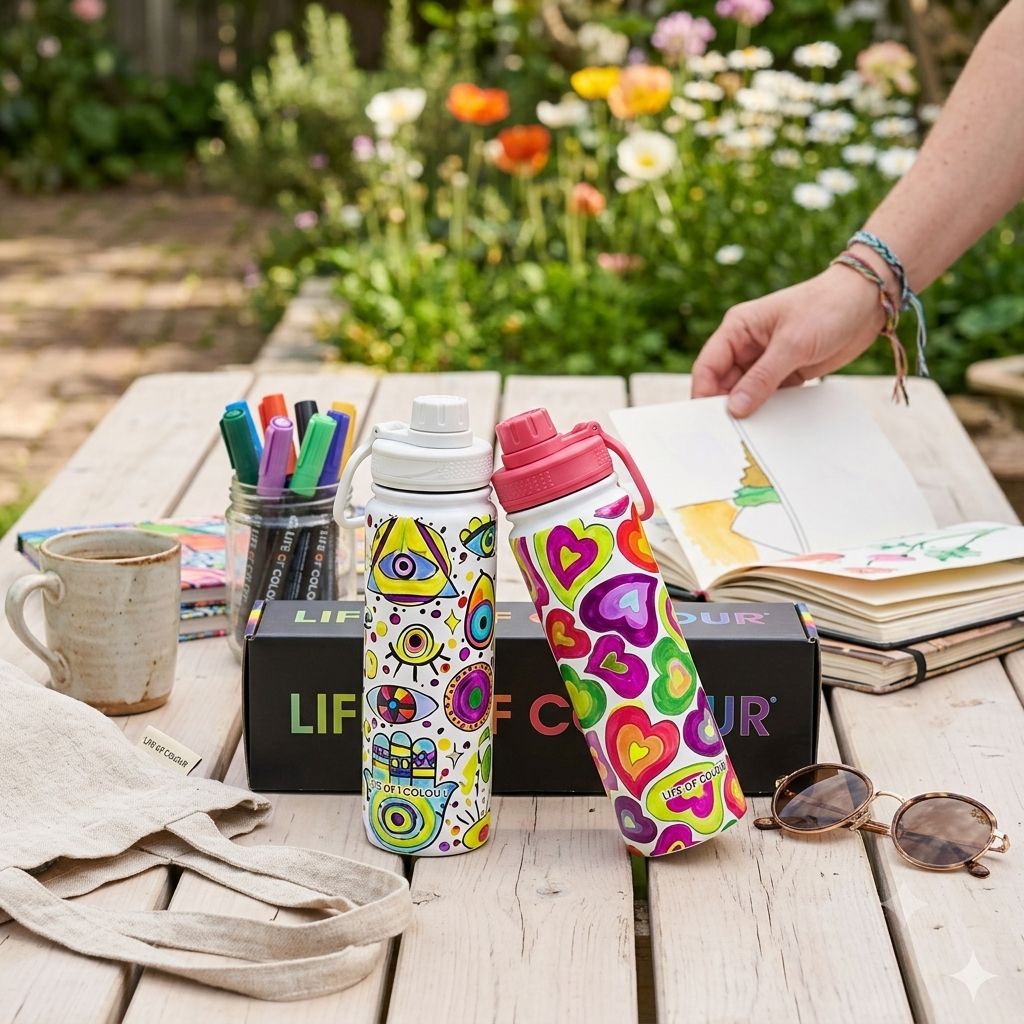 Mega Doodle Drinking Bottle Collection