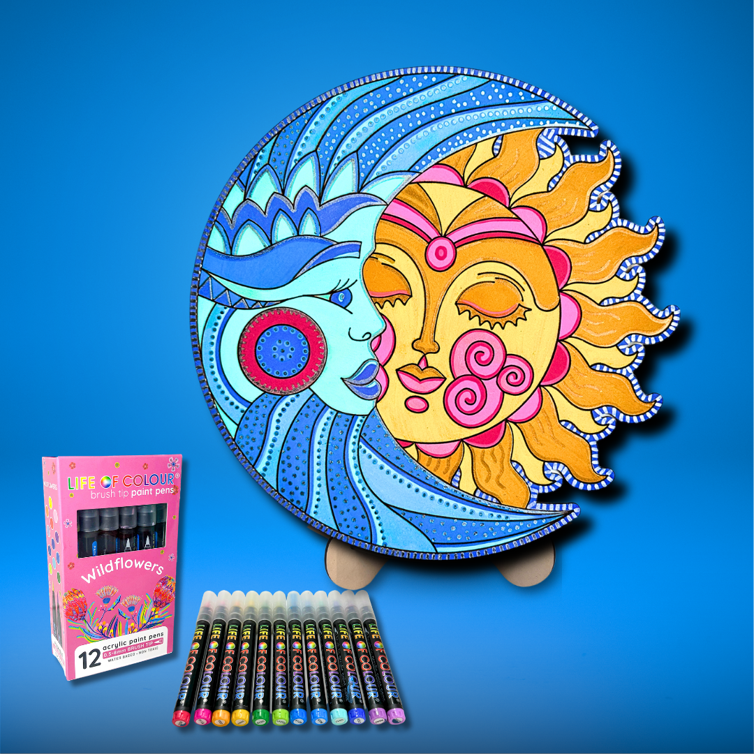 Trippy sun and moon hotsell