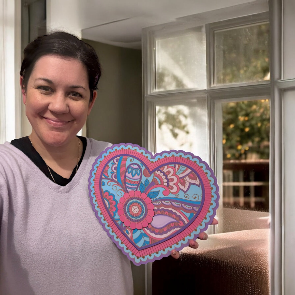 3D Love Nature Boards - Heart