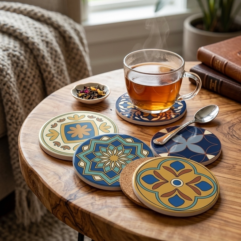 Ceramic Coaster Painting Kit