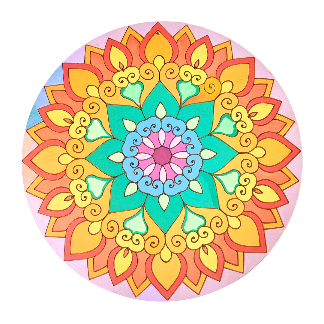 Life of Colour Mega Mandala Painting Kit - Bundle of 6 NO PENS