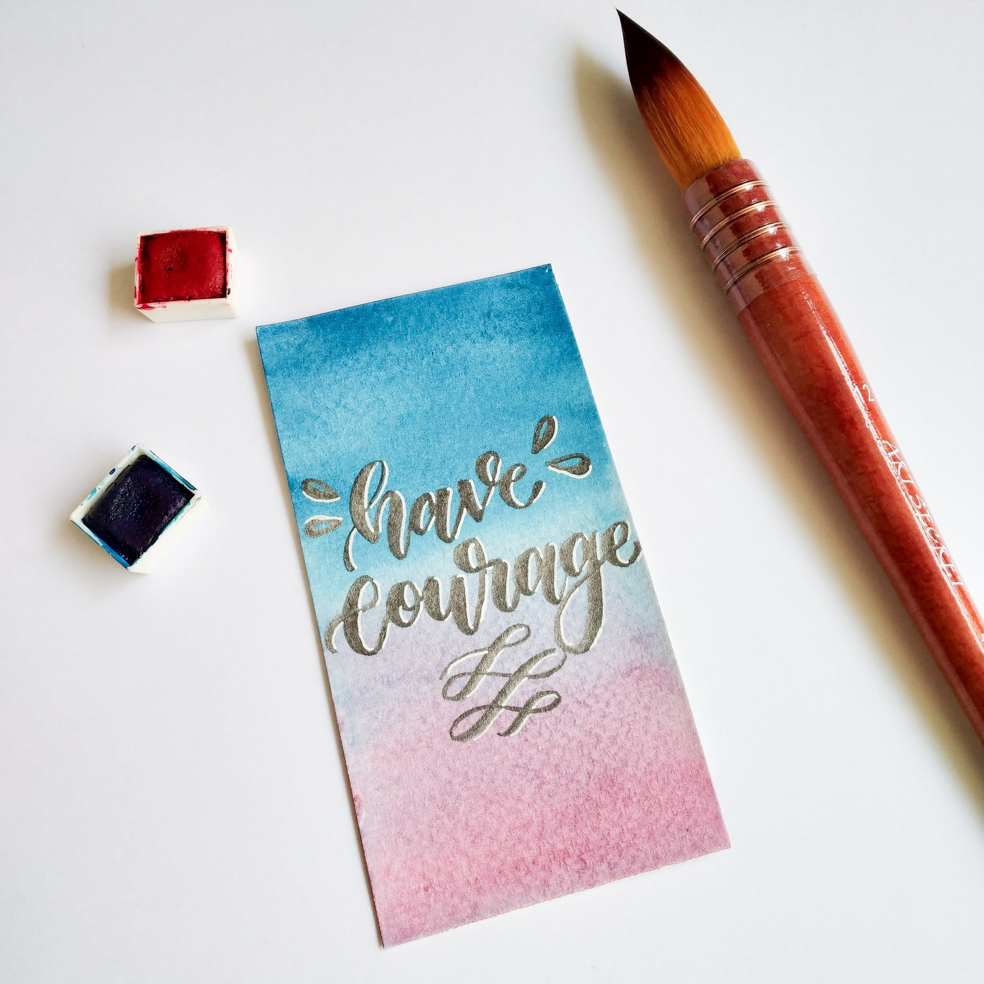 have courage bookmark by @pensomaniac