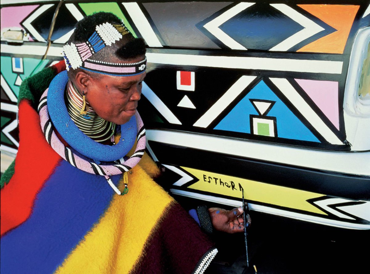 A trip to South Africa and Ndebele Art