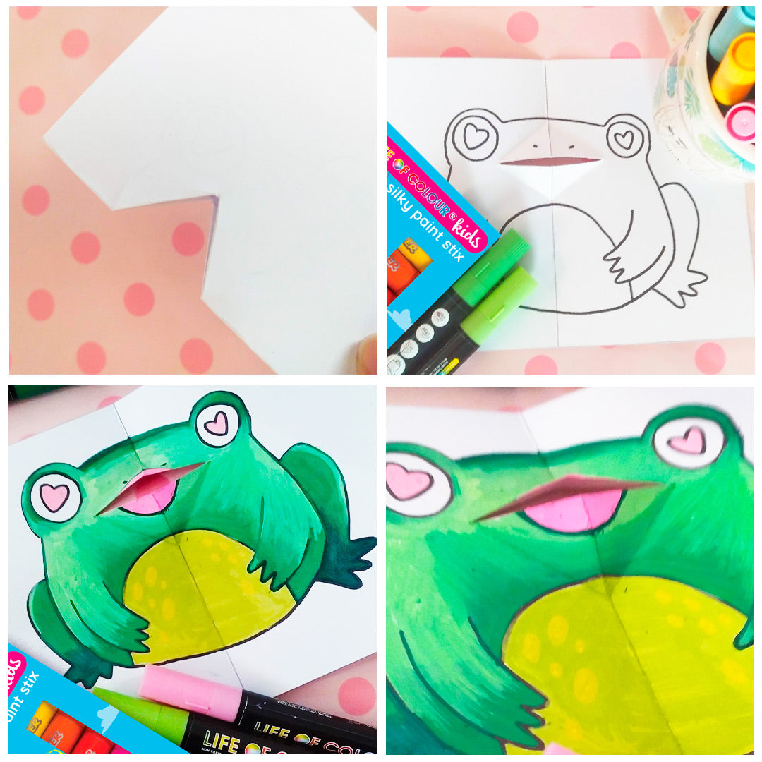 Paint Pens and Paper Kit Activity Sheet