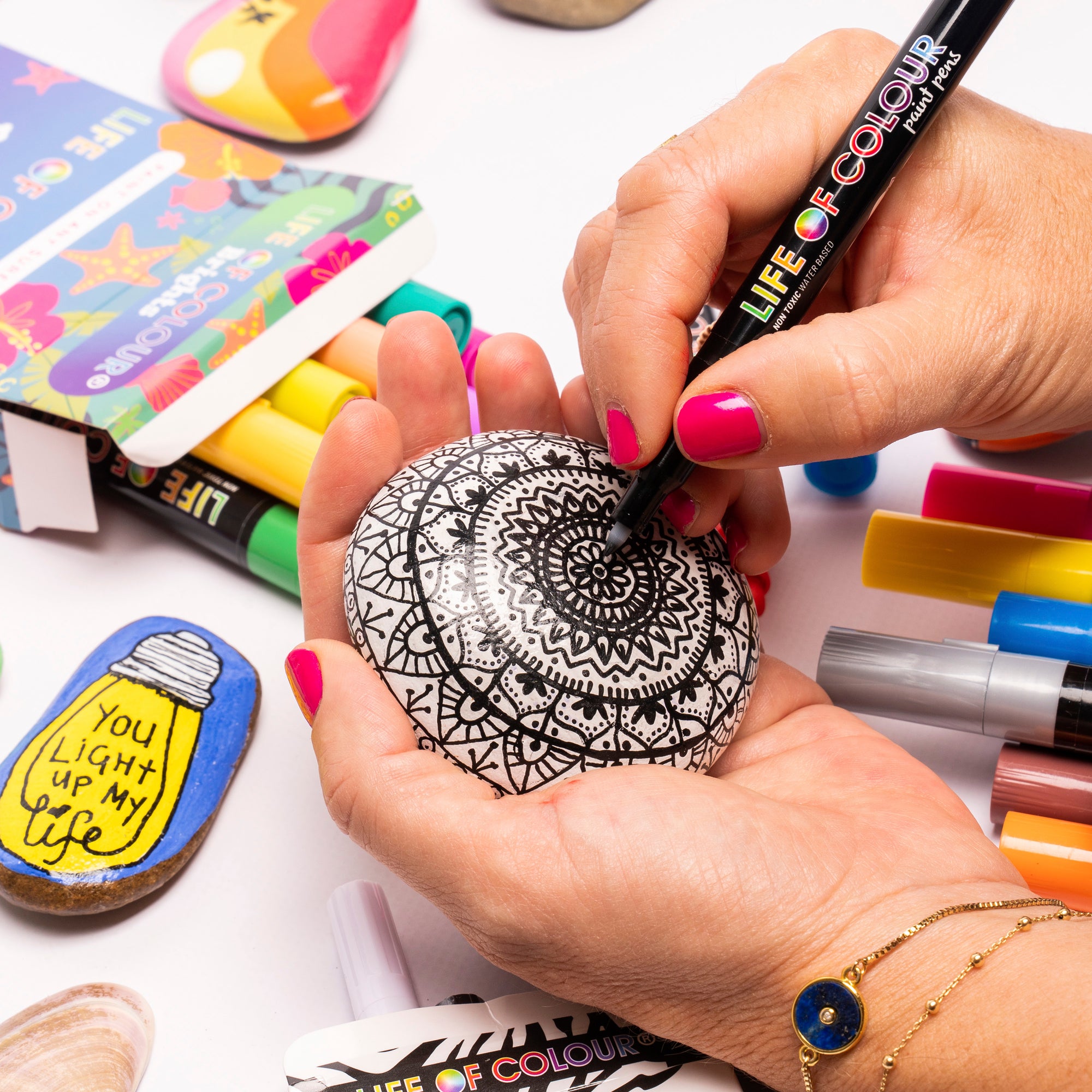 Rock Painting 101: get started with rock painting today using paint pens