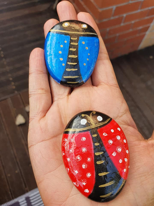 How to prime rocks for rock painting Stone painting for beginners Life of Colour