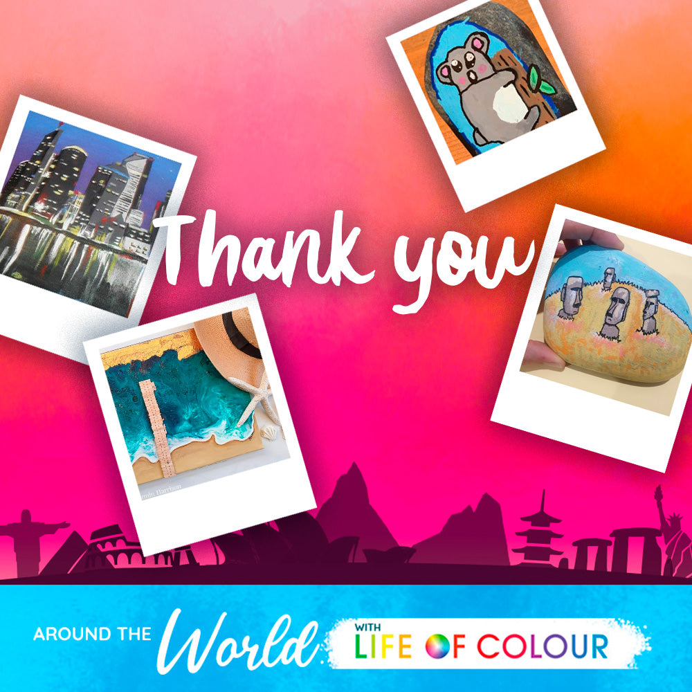 Life of Colour takes you on a journey Around the World