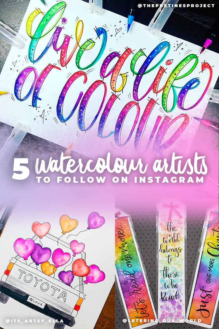 5 Watercolour artists to learn from on Instagram