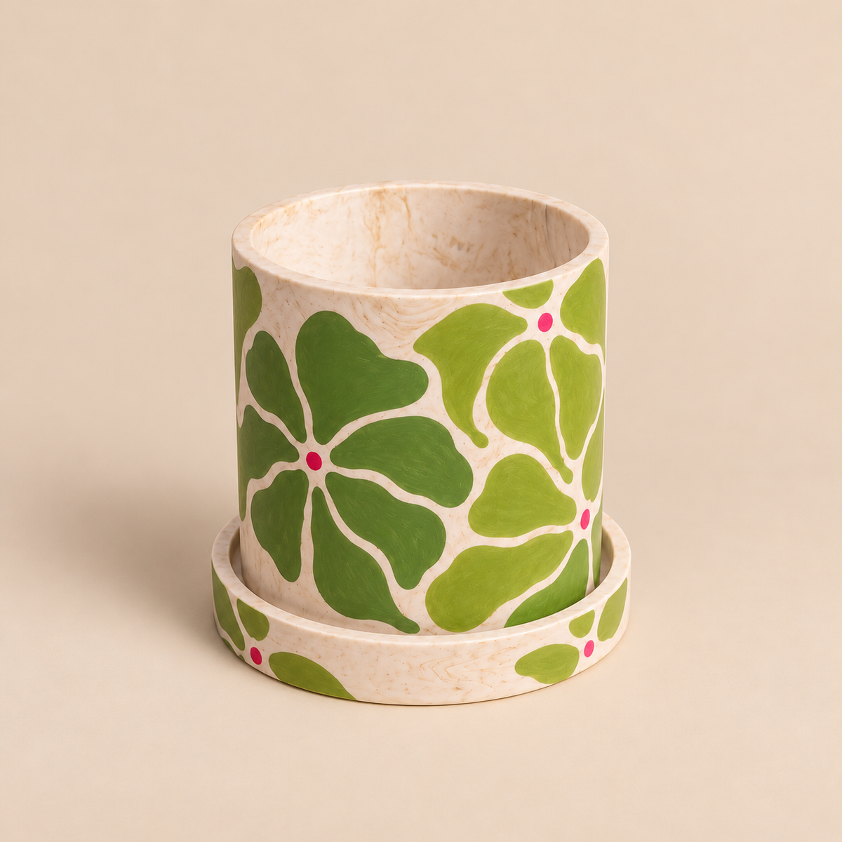 Jesmonite® x Life of Colour Creative Kit - Pot and Saucer