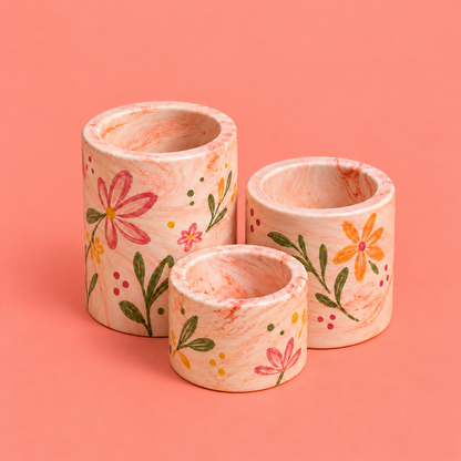 Jesmonite® x Life of Colour Creative Kit - Candle Holders