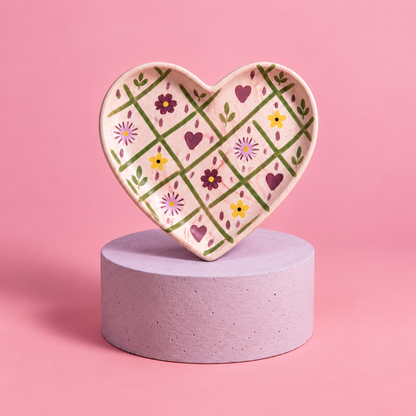 Jesmonite® x Life of Colour Creative Kit - Heart Trinket Dish
