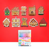 Gingerbread Houses – Christmas Colouring Kit - Image 2