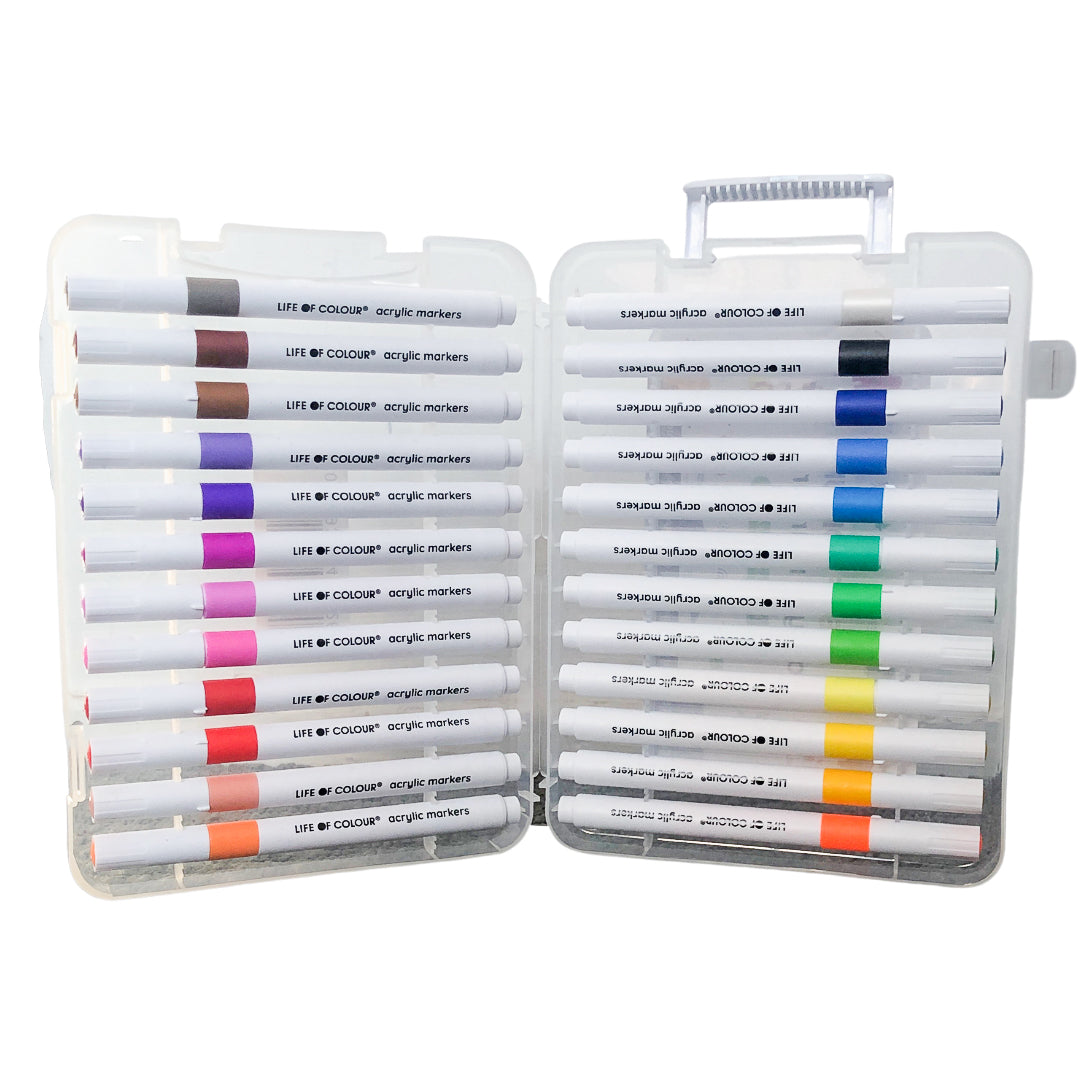 Acrylic Markers Classic Colours - set of 24 – Life of Colour