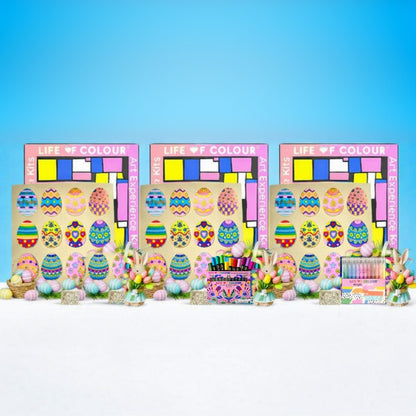 Easter Egg Pop Out Decorations Kit 3 Sets of Eggs for 2