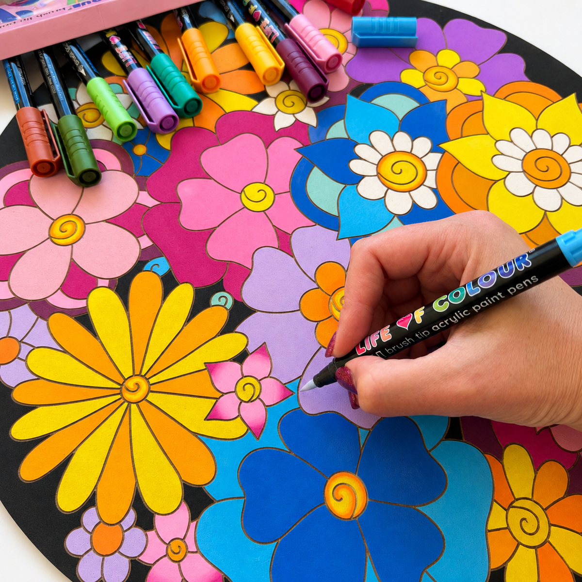 Flower Painting Kit - Happy Garden