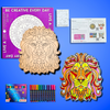 Life of Colour Lion Painting Kit - Image 3