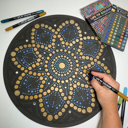 Life of Colour Dot Mandala Painting Kit - Aquila the Eagle