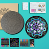 Life of Colour Mandala Galaxy Painting Kit - Moon - Image 5