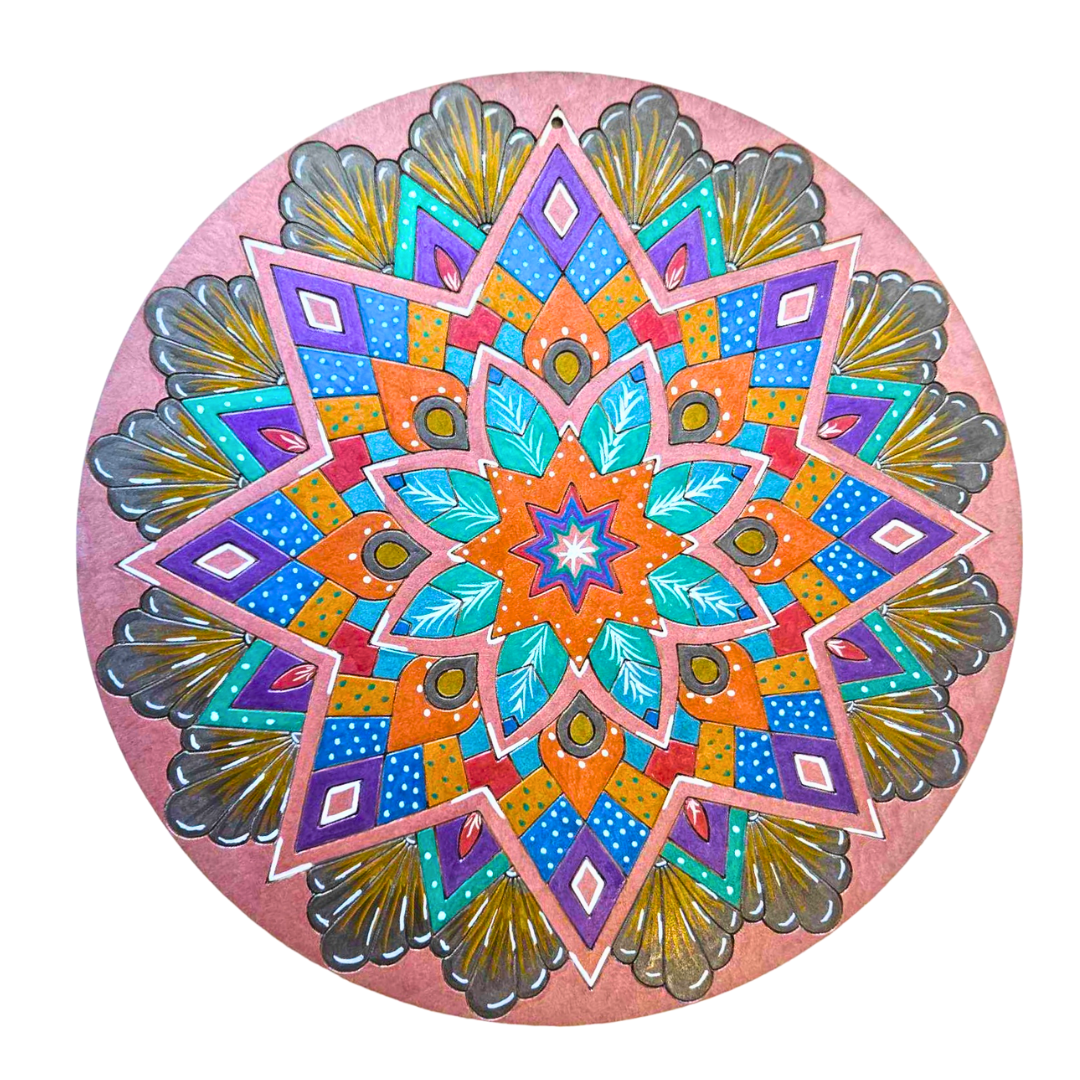 Life of Colour Mandala Painting Kit - Bundle of 3 (Part 2-Metallics)