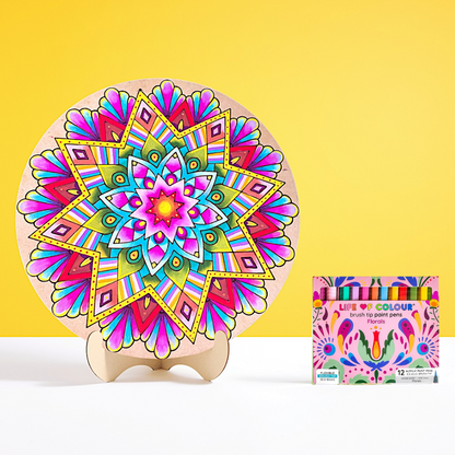 Life of Colour Mandala Painting Kit - The Beach