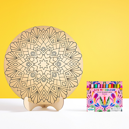 Life of Colour Mandala Painting Kit - The Beach