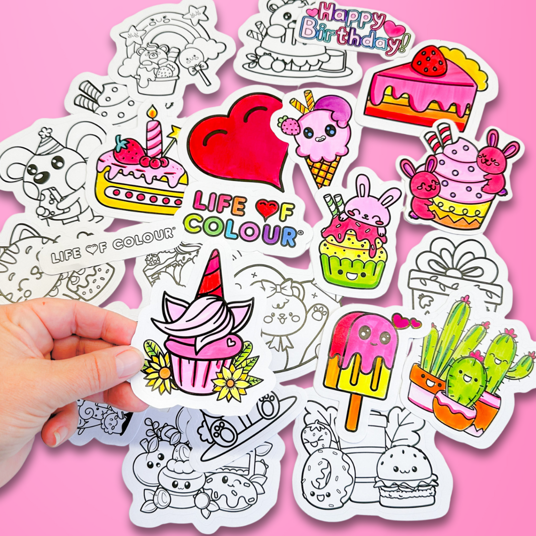 Sticker Party Pack - Bundle of 4 sticker packs