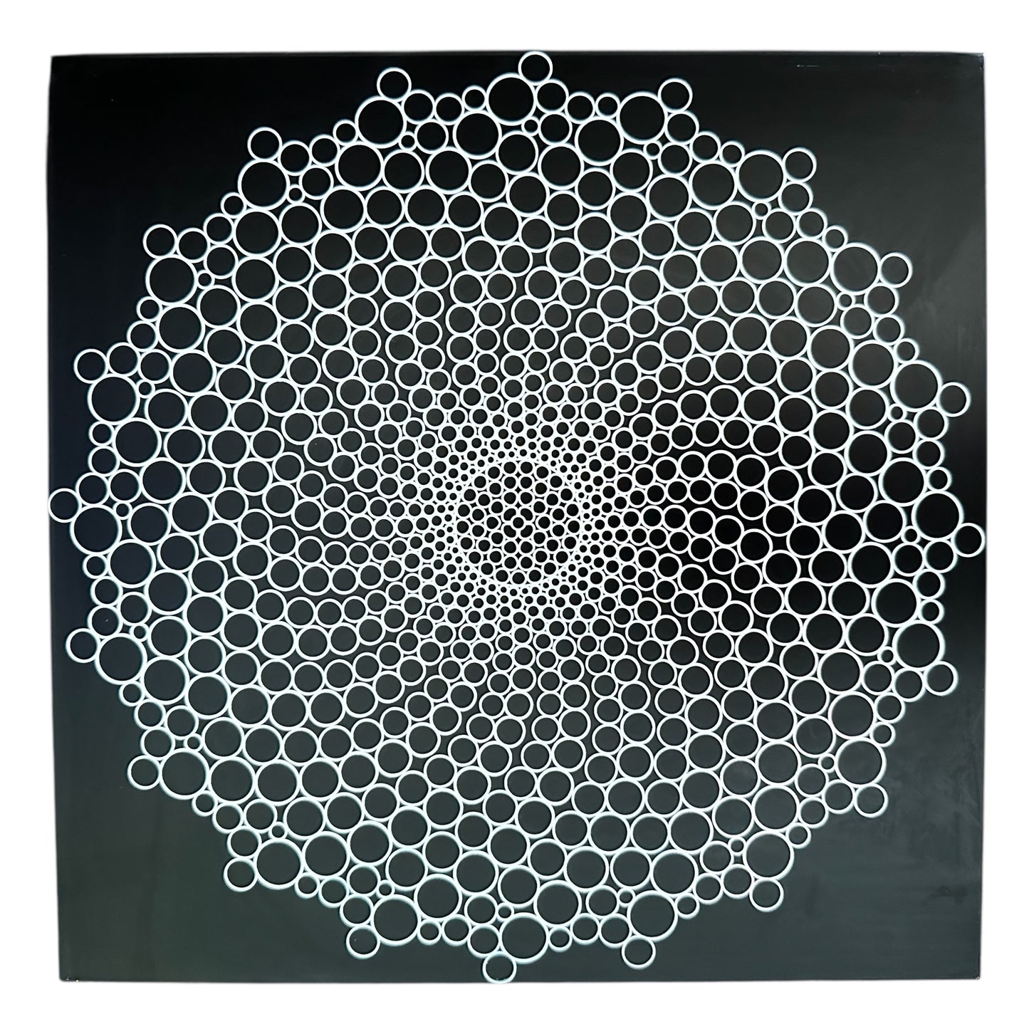 Metal Poster Painting Kit - Spiral Dot