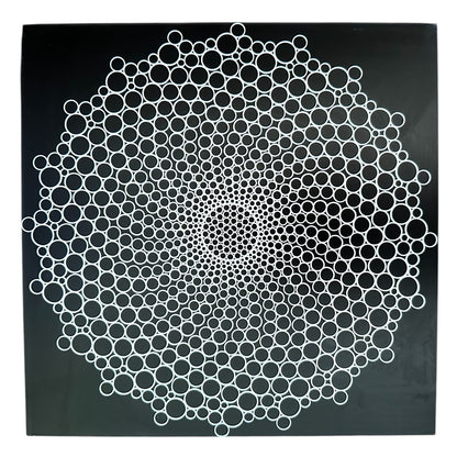 Metal Poster Painting Kit - Spiral Dot