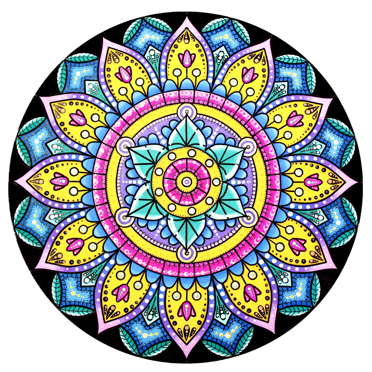 Life of Colour Mandala Painting Kit - Bundle of 3 (Part 2 - Essentials
