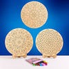 Life of Colour Mandala Painting Kit - Bundle of 3 (In Bloom, Kaleidoscope, The Dancer) - Image 2