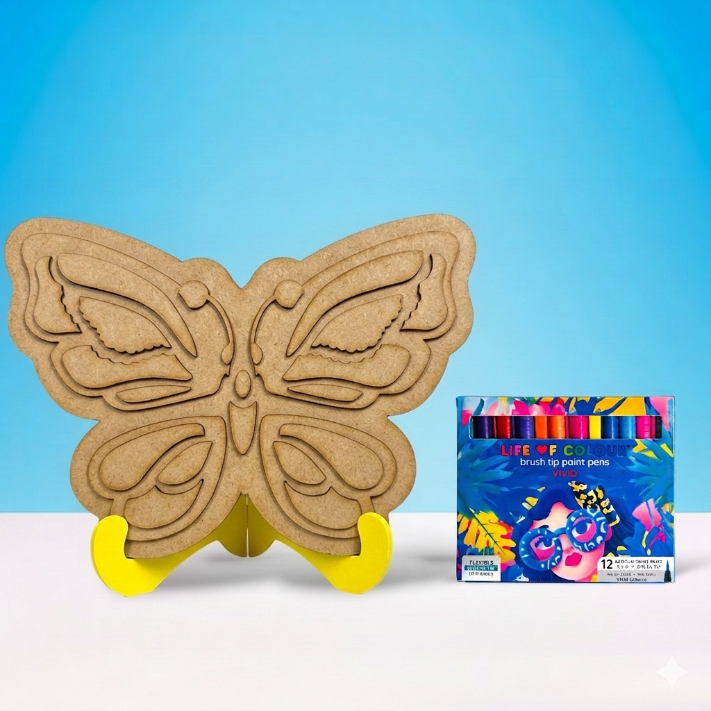 Butterfly Puzzle Board