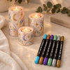 Jesmonite x Life of Colour Creative Kit - Candle Holders - Image 5
