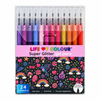 Super Glitter Gel Pens - Set of 24 - Image 1