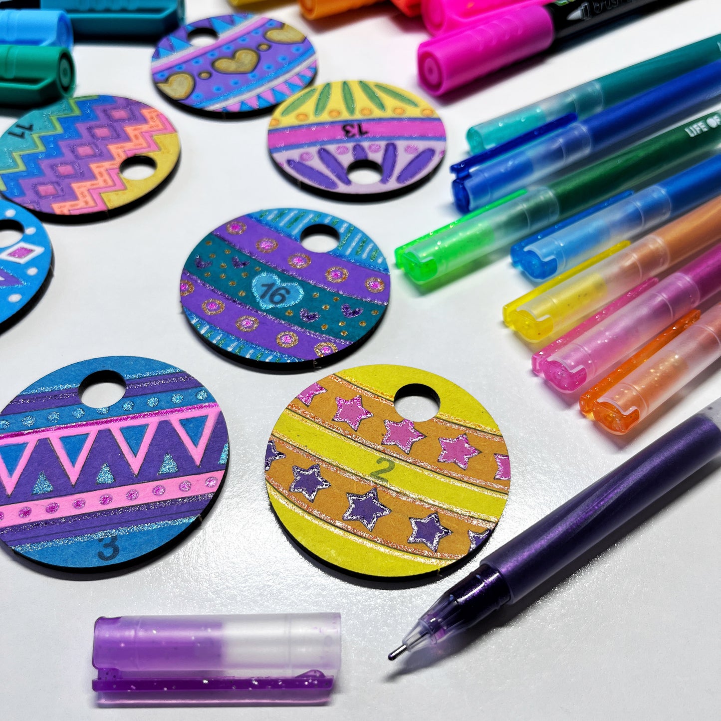 Life of Colour Christmas Baubles Kit