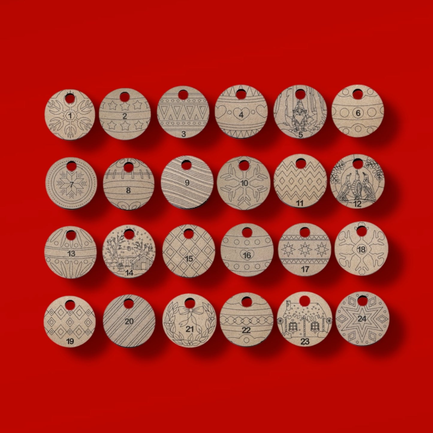 Life of Colour Christmas Baubles - No Pens