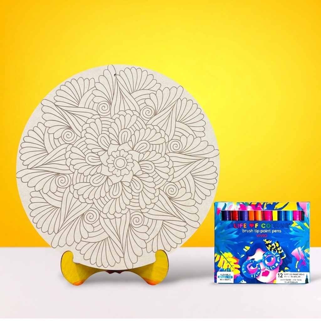 Zendoodle Painting Kit - Clam Shell