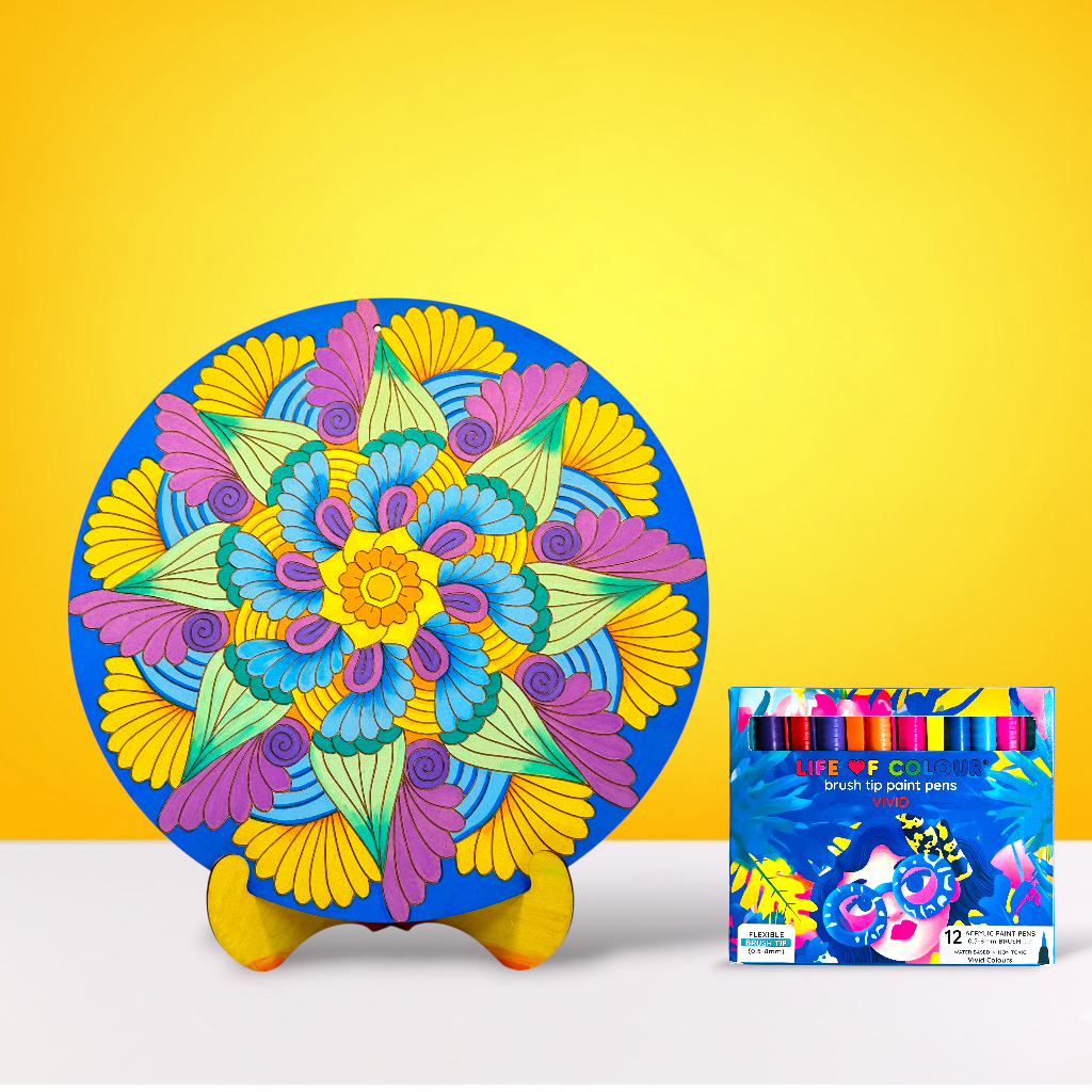 Zendoodle Painting Kit - Clam Shell