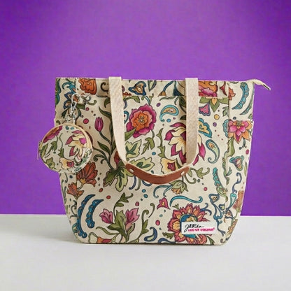 DIY Doodle Bag - Dreamy Flowers design