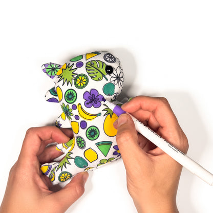 DIY Doodlecubs - Daisy the Dinosaur