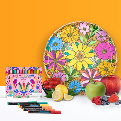 DIY Wooden Tray Kit - Daisies