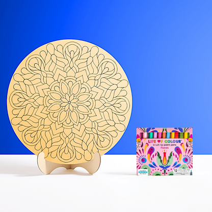 Life of Colour Mandala Painting Kit - The Dancer